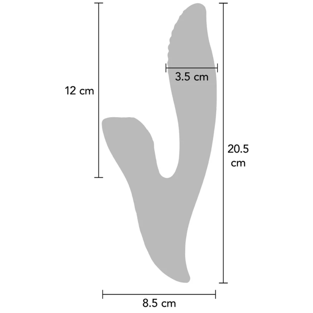 Sh! Women's Store Rabbit Vibrator Athena Tapping Sensation Dual Stim Vibe