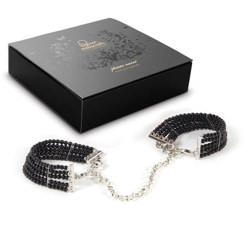 Bijoux Indiscrets Cuffs Black Bijoux Indiscrets Pearl Cuffs