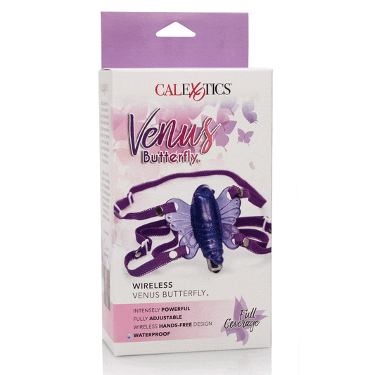 CalExotics Clitoral Vibrators Wireless Venus Butterfly