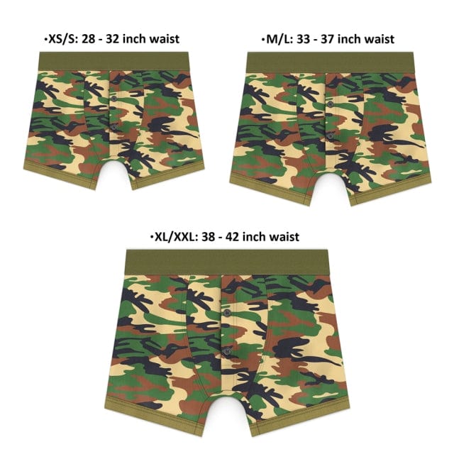 Camo Strapon Boxer Shorts - Sh! Women's Store