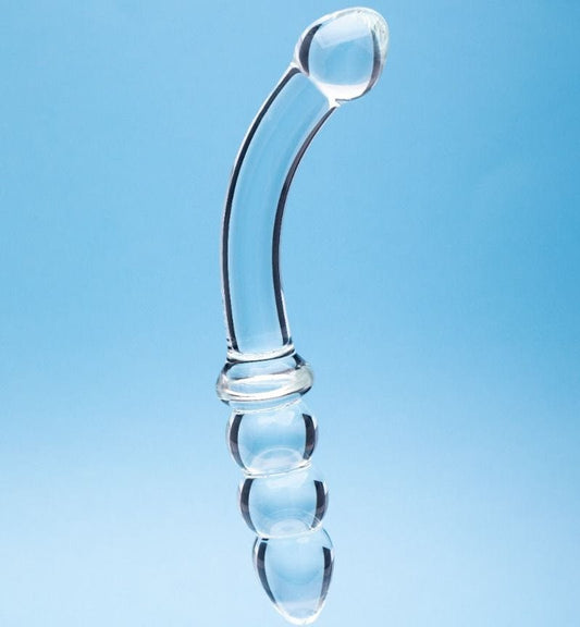 Sh! Women's Store Glass Dildo Clarity Glass G-Spot Dildo