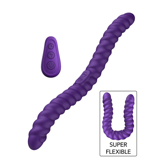 Double-Ended Flexible Vibrator with Remote Control - Sh! Women's Store