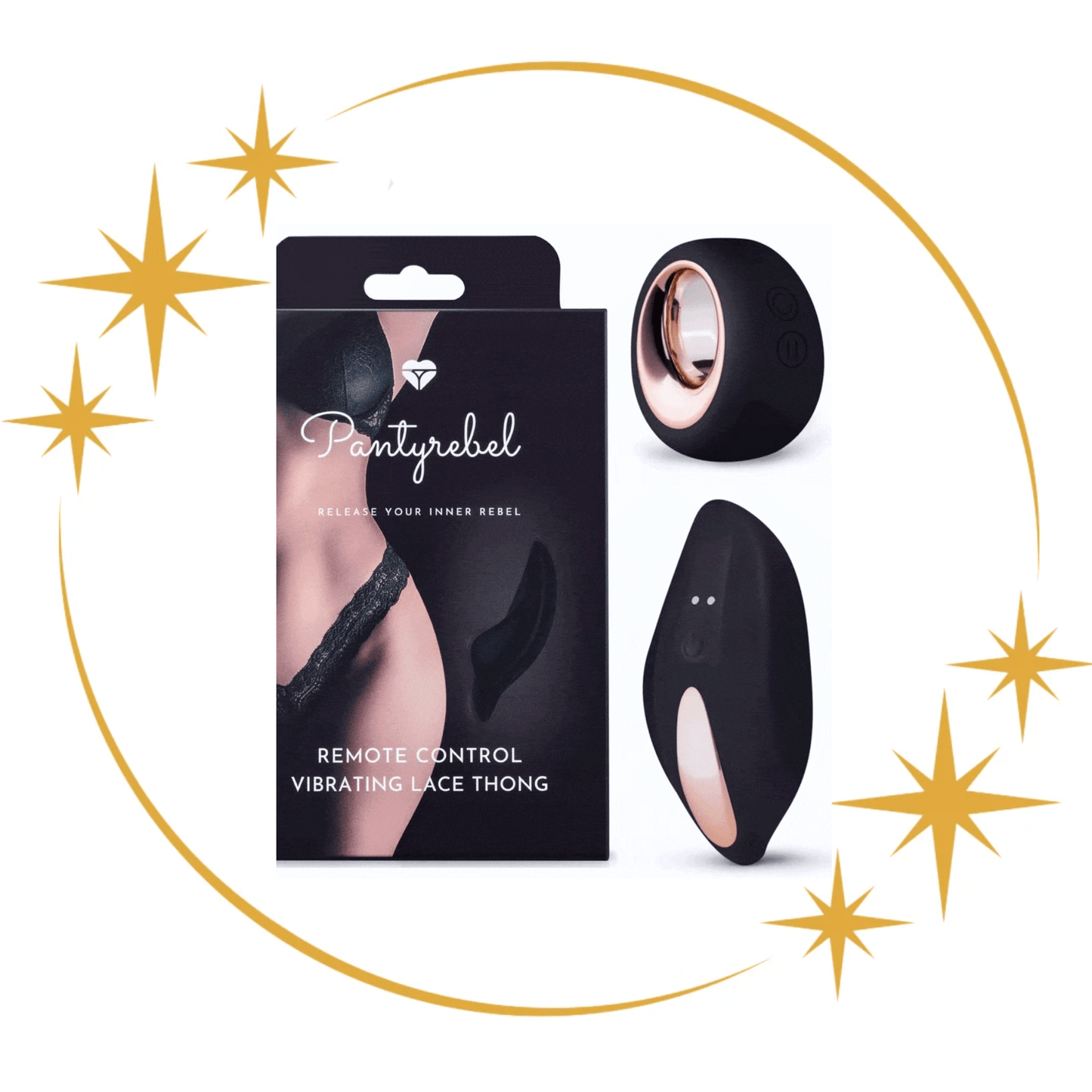 Panty Rebel Vibrating Lace Thong - Sh! Women's Store