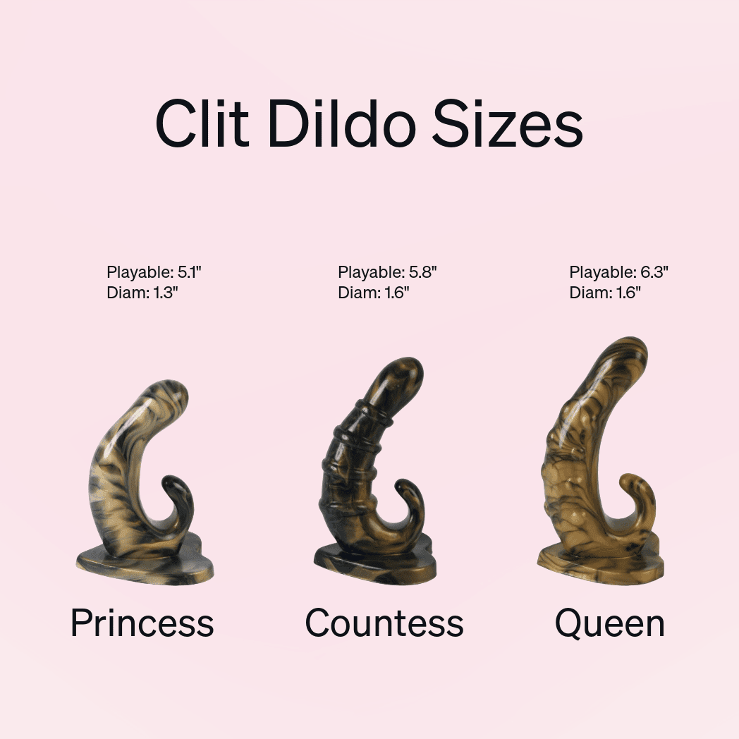 Clit Dildo sizes