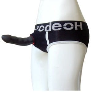Rodeoh Strap - On Harness Black Briefs - Sh! Women's Store