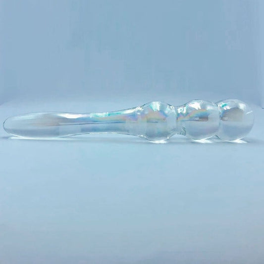 Sh! Iridescent Glass Dual - Ended Dildo - Sh! Women's Store