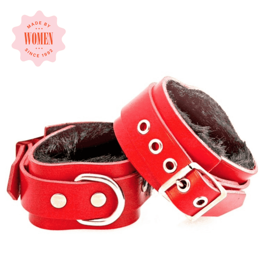Sh! Leather Bondage Wrist Cuffs - Sh! Women's Store