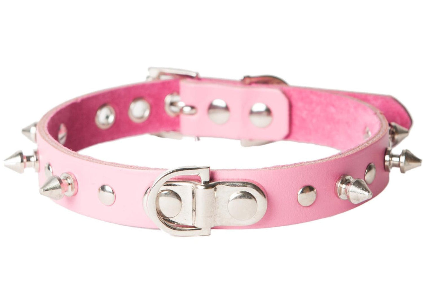 Sh! Leather Spiked Princess Bondage Collar - Sh! Women's Store