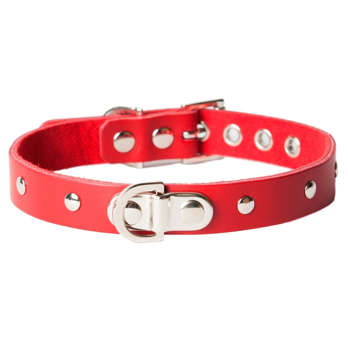Sh! Leather Studded Princess Bondage Collar - Sh! Women's Store