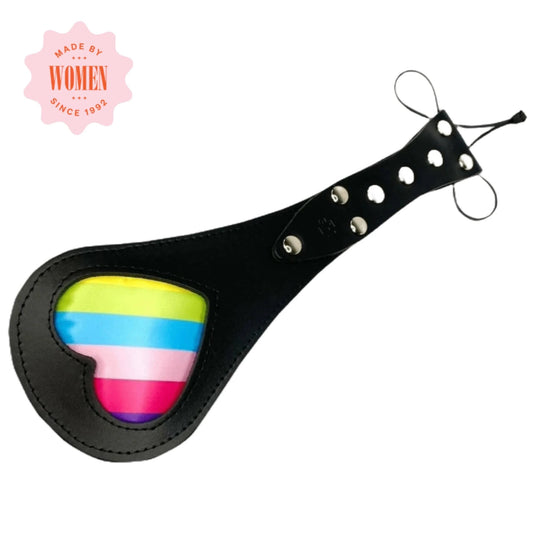 Sh! Pride Rainbow Padded Heart Spanker - Sh! Women's Store