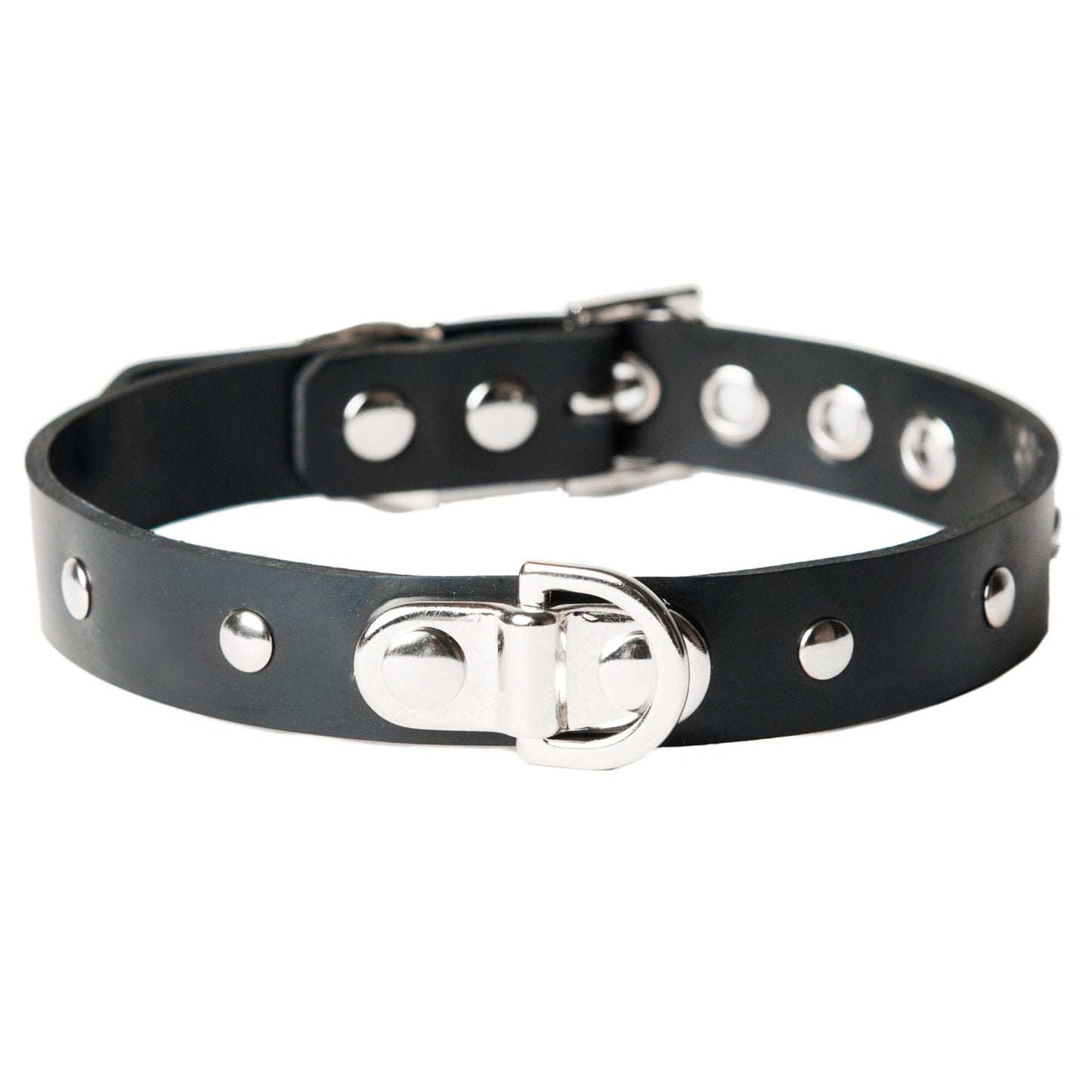 Sh! Rubber Studded Princess Bondage Collar - Sh! Women's Store