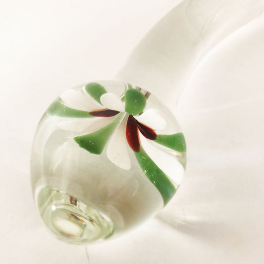Sh! Women's Store Glass Dildo Sh! Flower Glass Dildo