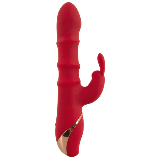 Sh! Women's Store Rabbit Vibrator Rabbit Vibrator with 3 Moving Rings