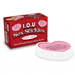 Sh! Women's Store Sexy I.O.U I.O.U. Sex Sticky Notes for Her