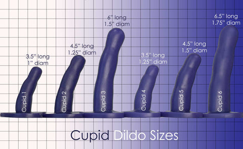 Sh! Women's Store Sh! Vibrating Dildo Cupid 6 Curved Vibrating Dildo