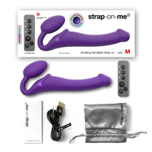 Sh! Women's Store Strap-On-Me Vibrating Bendable Strap-On