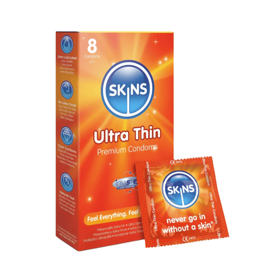 Skins Condoms Ultra Thin 8 Pack - Sh! Women's Store