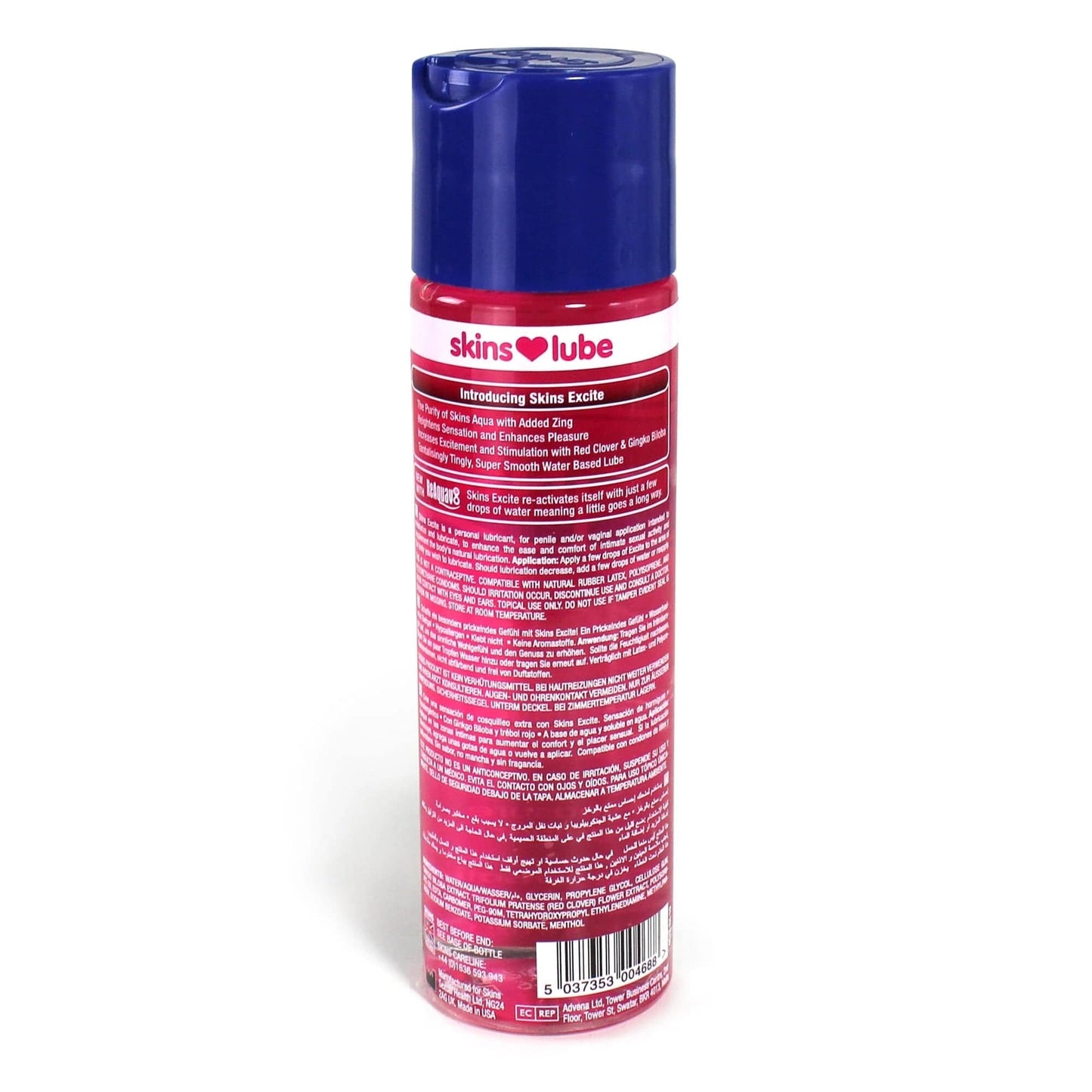 Skins Excite Tingling Water Based Lubricant 130ml - Sh! Women's Store