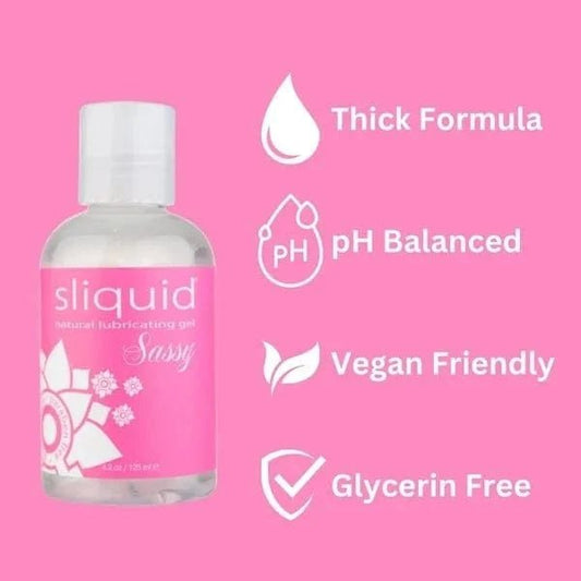 Sliquid Naturals Sassy Anal Lubricant 125ml - Sh! Women's Store