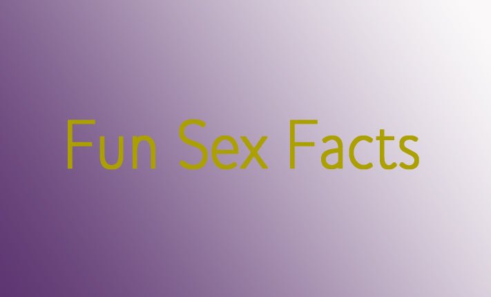 Fun Sex Facts - Sh! Women's Store