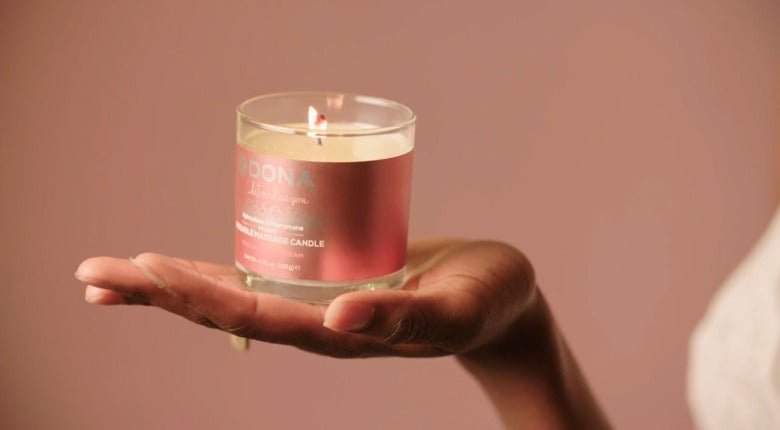 How to Use Massage Oil Candles For Couples - Sh! Women's Store