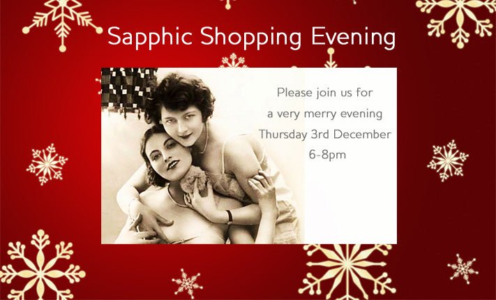 Lesbian Shopping Event | 3rd Dec | 6-8pm | Free! - Sh! Women's Store