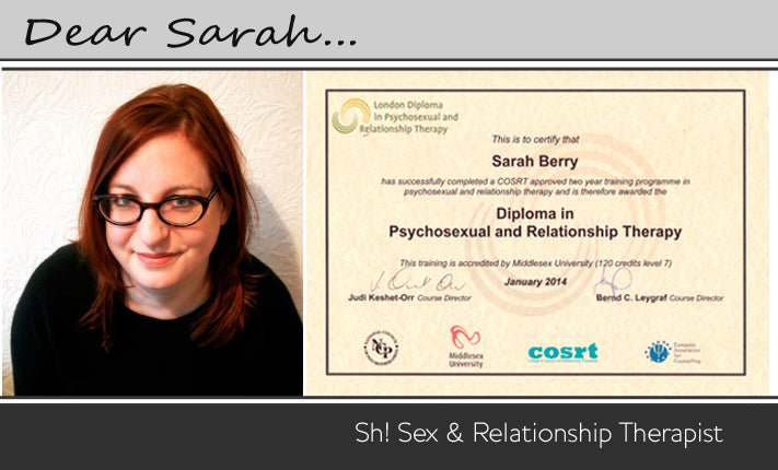 Meet Sarah, Sh! Sex & Relationship Therapist - Sh! Women's Store