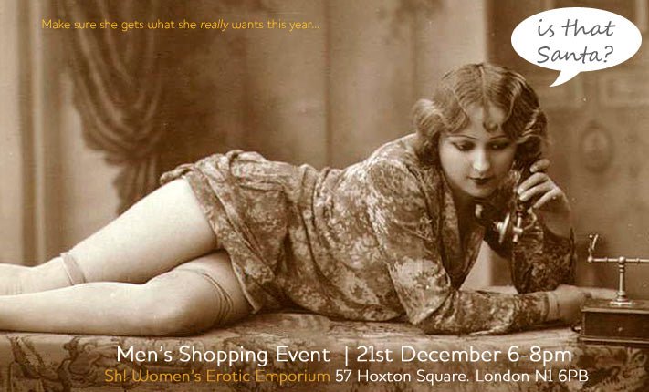 Men's Shopping Event at Sh! | Mon 21st Dec | 6-8pm | FREE! - Sh! Women's Store
