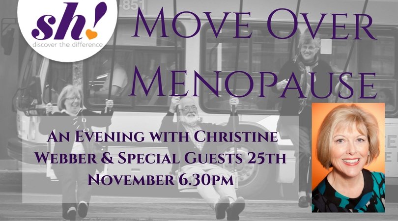Move Over, Menopause! An Evening with Christine Webber & Special Guests - Sh! Women's Store