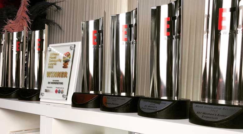 Sh! named 'Most Innovative Retailer' at ETO Awards 2012 - Sh! Women's Store