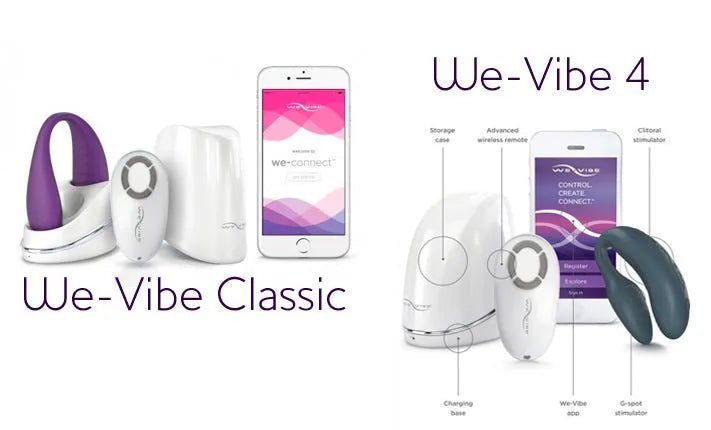 We Vibe Advice & Difference Between We-Vibe Models - Sh! Women's Store