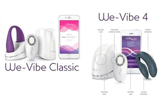 We Vibe Advice & Difference Between We-Vibe Models - Sh! Women's Store