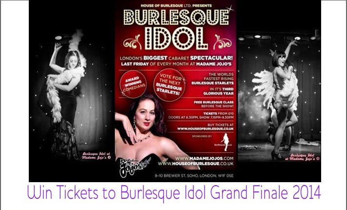 Win Tickets to Burlesque Idol Grand Finale 2014 - Sh! Women's Store