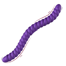 Sh! Women's Store Double Dildo Double-Ended Flexible Vibrator with Remote Control