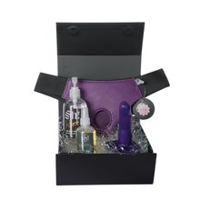 Sh! Women's Store Strap-On Kit First Strap On Silicone Dildo Kit