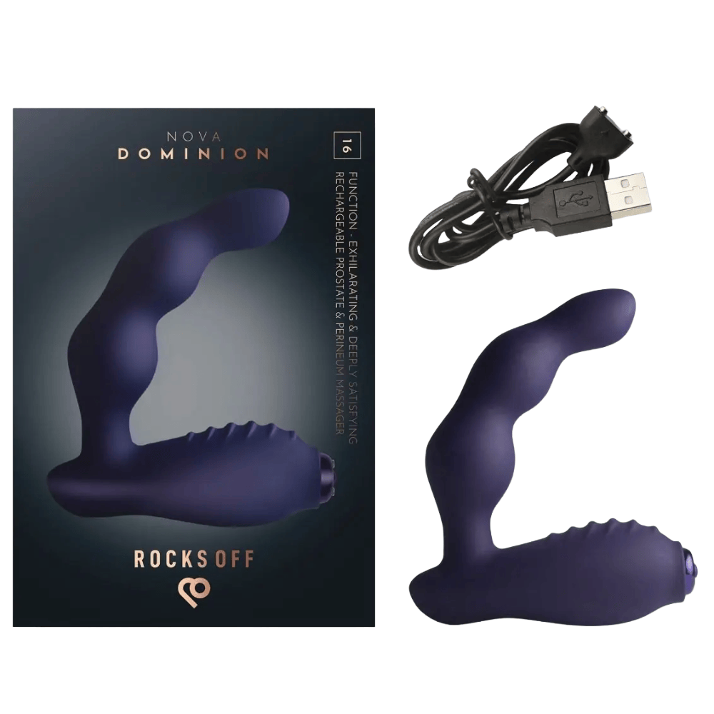 Sh! Women's Store Prostate Massager Rocks Off Nova Dominion P-Spot Massager
