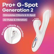 Satisfyer Rabbit Vibrator Satisfyer Pro+ Suction G-Spot Rabbit Gen 2