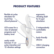 Satisfyer Rabbit Vibrator Satisfyer Pro+ Suction G-Spot Rabbit Gen 2