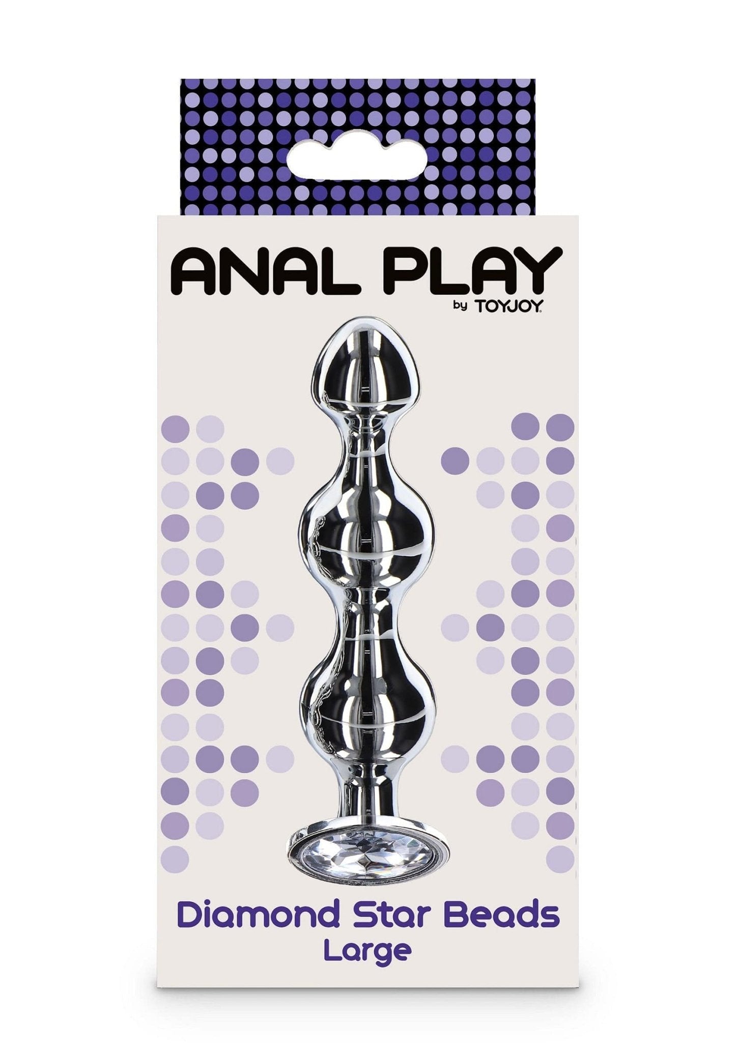 Anal Play Diamond Star Beads: Large - Sh! Women's Store
