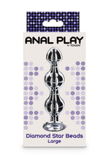 Anal Play Diamond Star Beads: Large - Sh! Women's Store