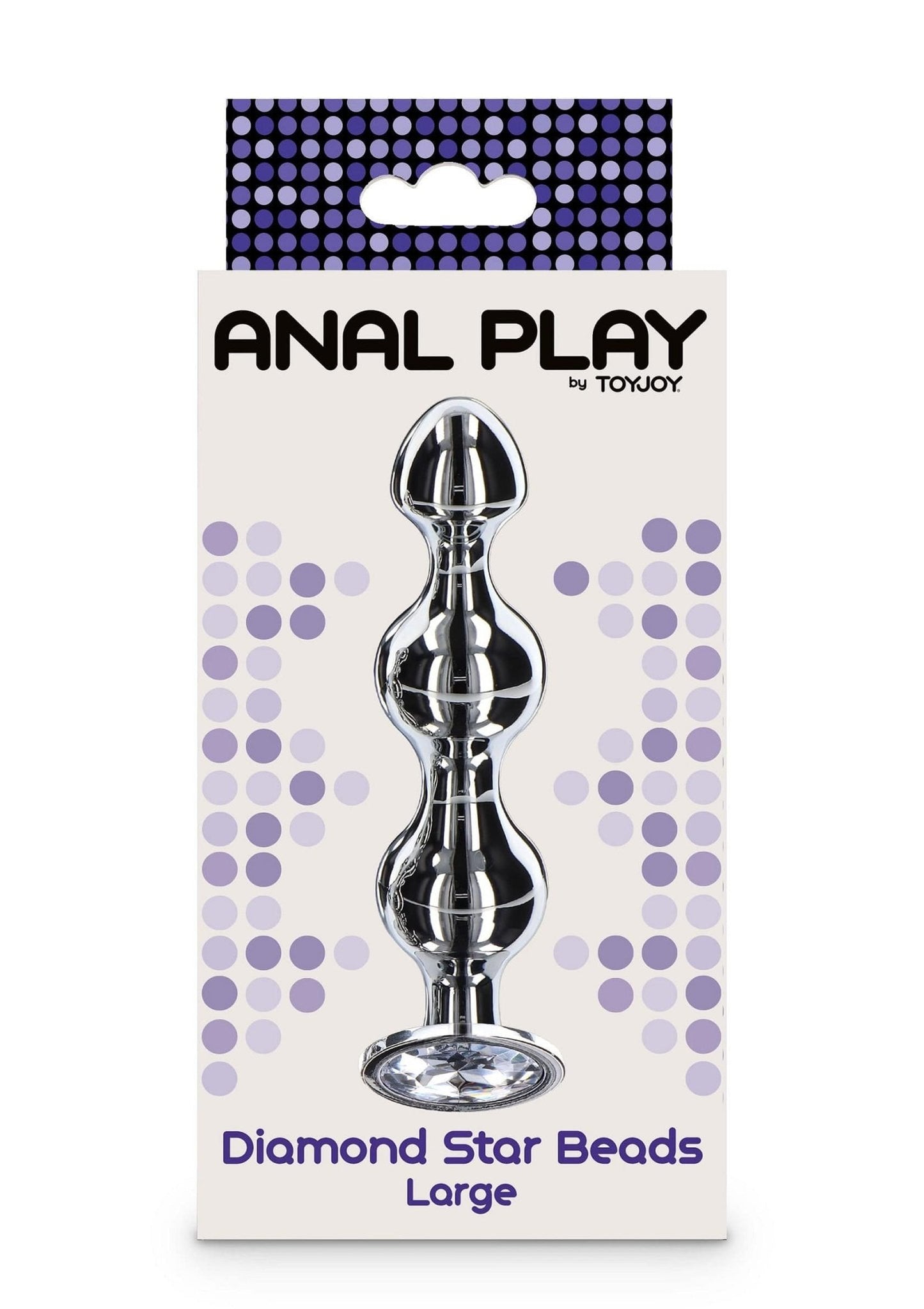 Anal Play Diamond Star Beads: Large - Sh! Women's Store