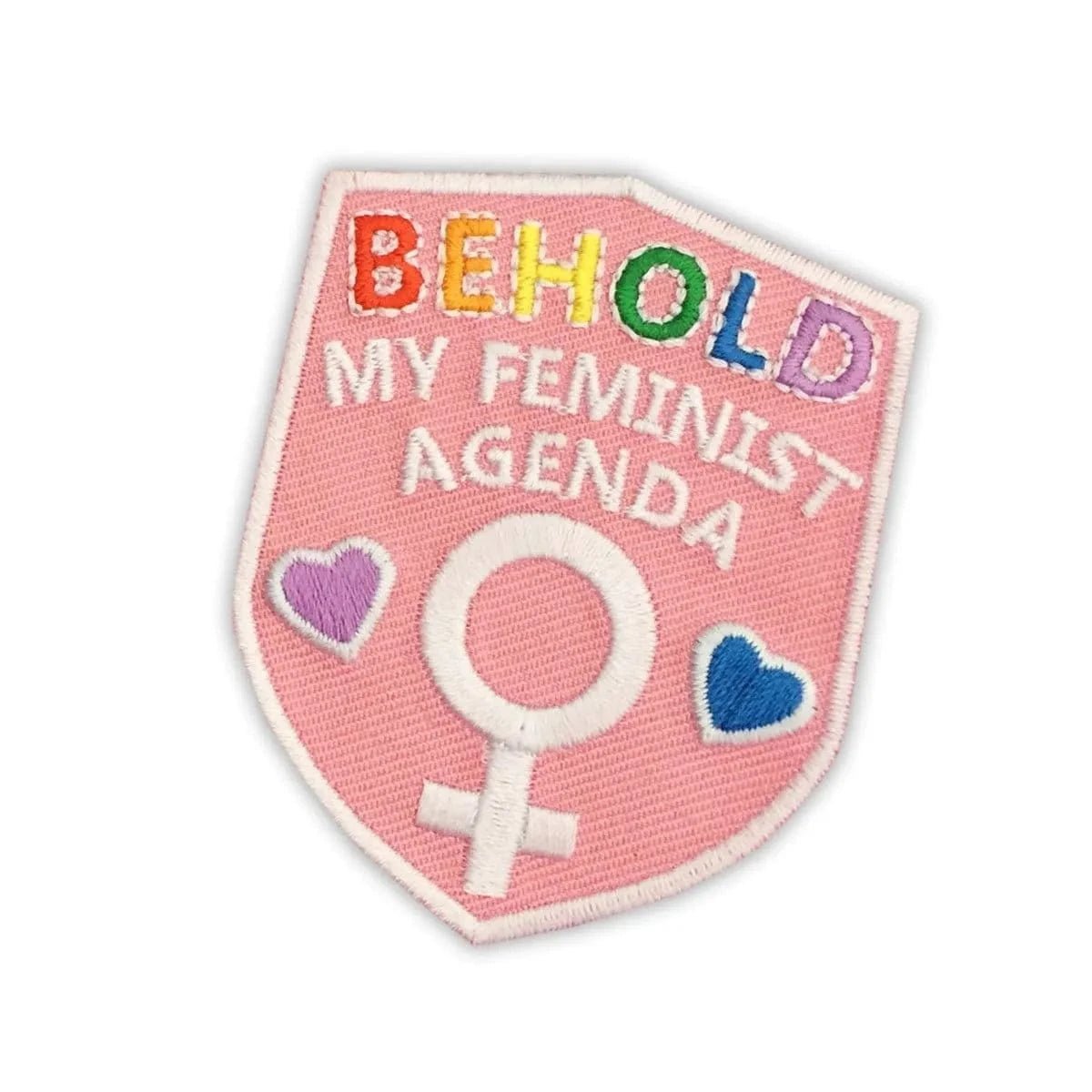 Behold My Feminist Agenda Patch - Sh! Women's Store