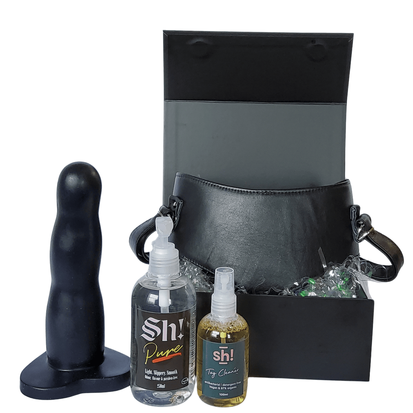 Big Strap On Silicone Dildo Kit - Sh! Women's Store