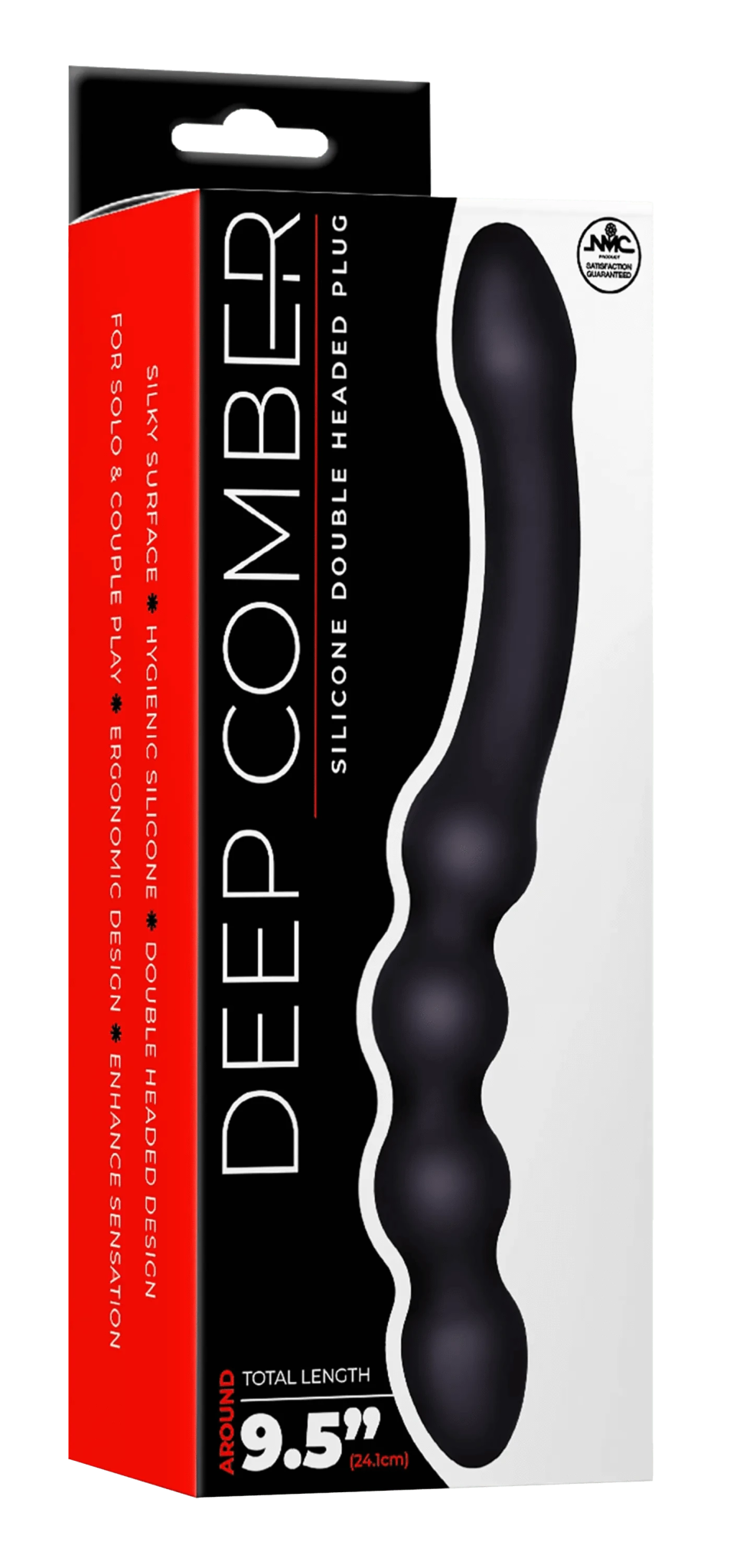 Black Silicone Fun Wand - Sh! Women's Store