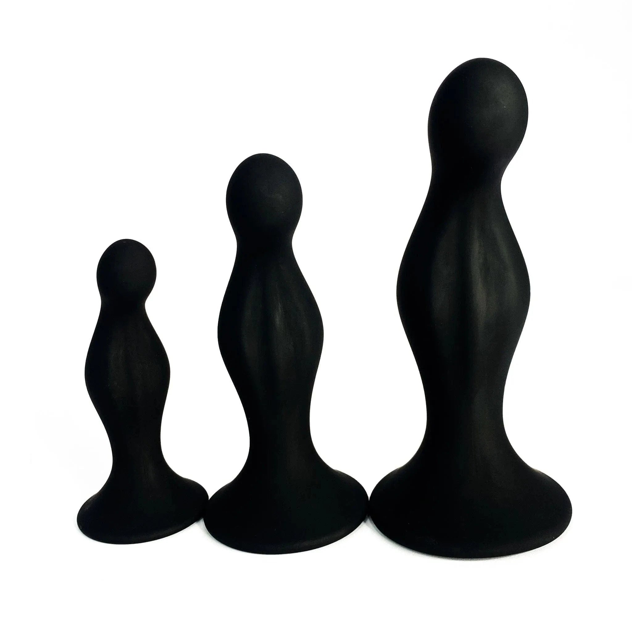 Black Triple Butt Plug Set *Discontinued* - Sh! Women's Store