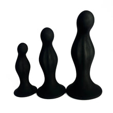 Black Triple Butt Plug Set *Discontinued* - Sh! Women's Store