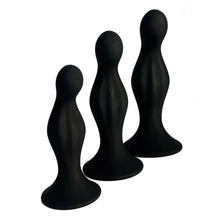 Black Triple Butt Plug Set *Discontinued* - Sh! Women's Store