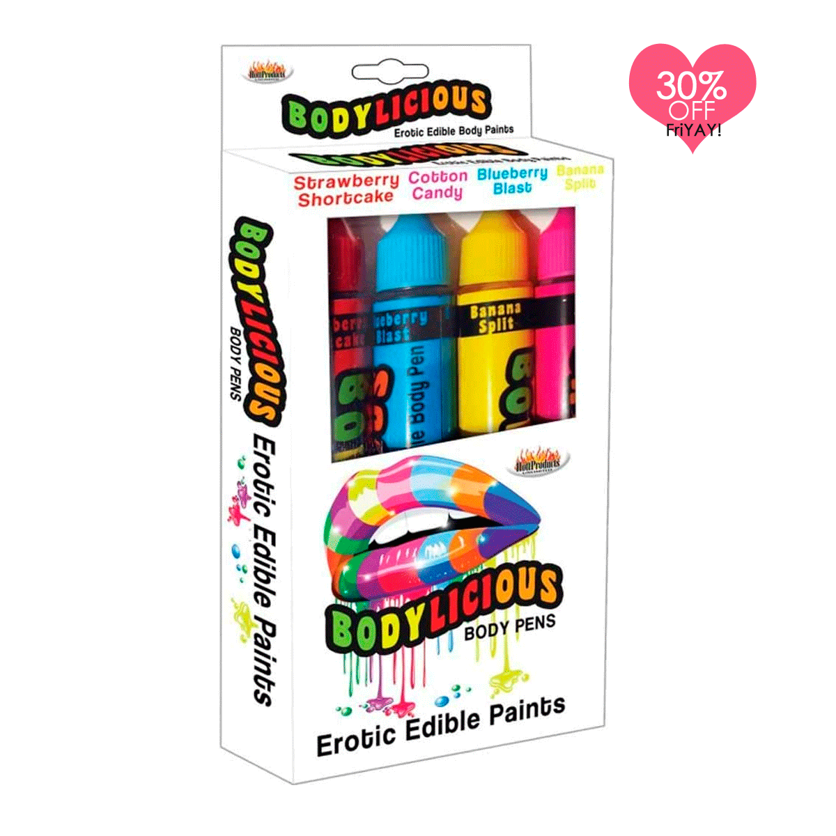 Bodylicious Edible Body Pens DISCONTINUED - Sh! Women's Store