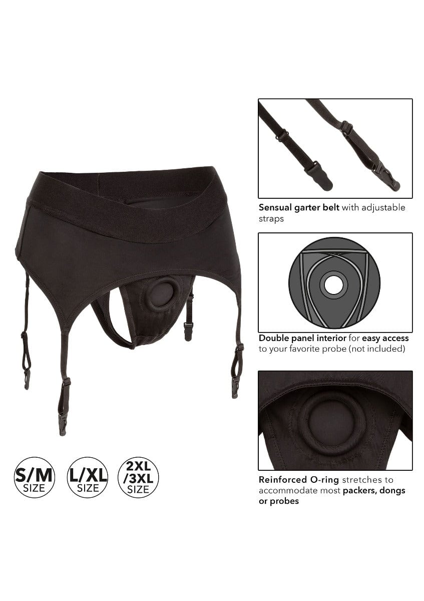 Boundless Harness Thong with Garter - Sh! Women's Store