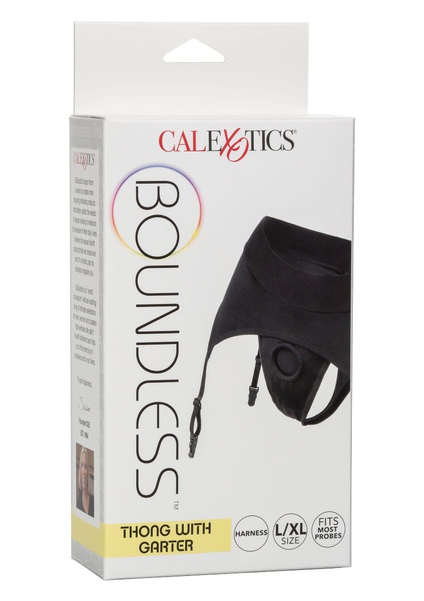 Boundless Harness Thong with Garter - Sh! Women's Store